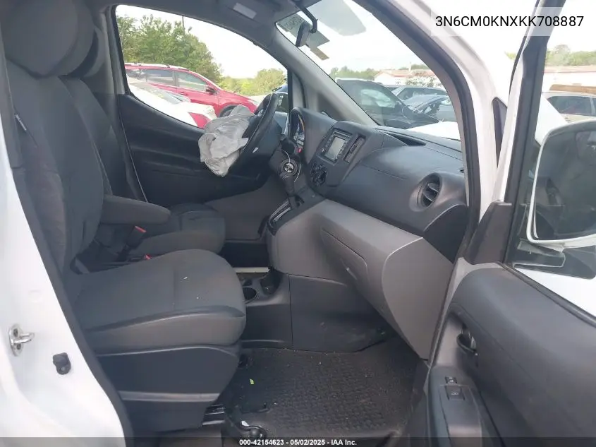 2019 Nissan Nv200 Sv VIN: 3N6CM0KNXKK708887 Lot: 42154623