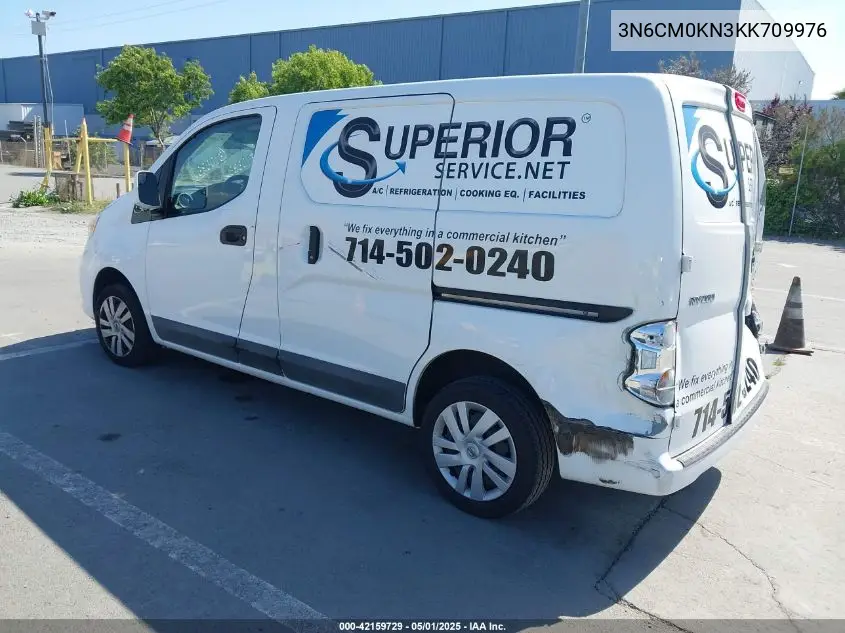 2019 Nissan Nv200 Sv VIN: 3N6CM0KN3KK709976 Lot: 42159729