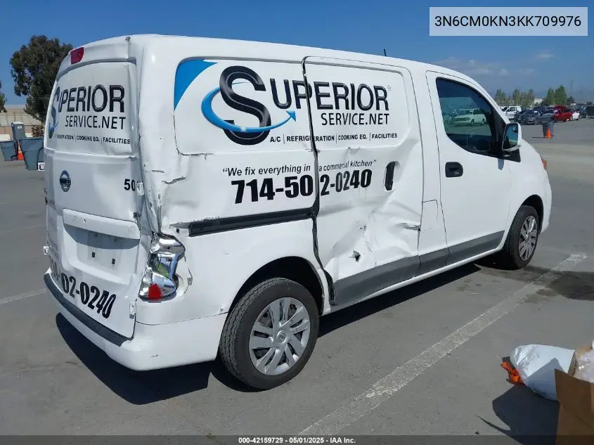 2019 Nissan Nv200 Sv VIN: 3N6CM0KN3KK709976 Lot: 42159729