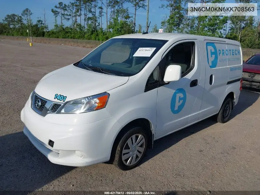 2019 Nissan Nv200 Sv VIN: 3N6CM0KN6KK708563 Lot: 42170412