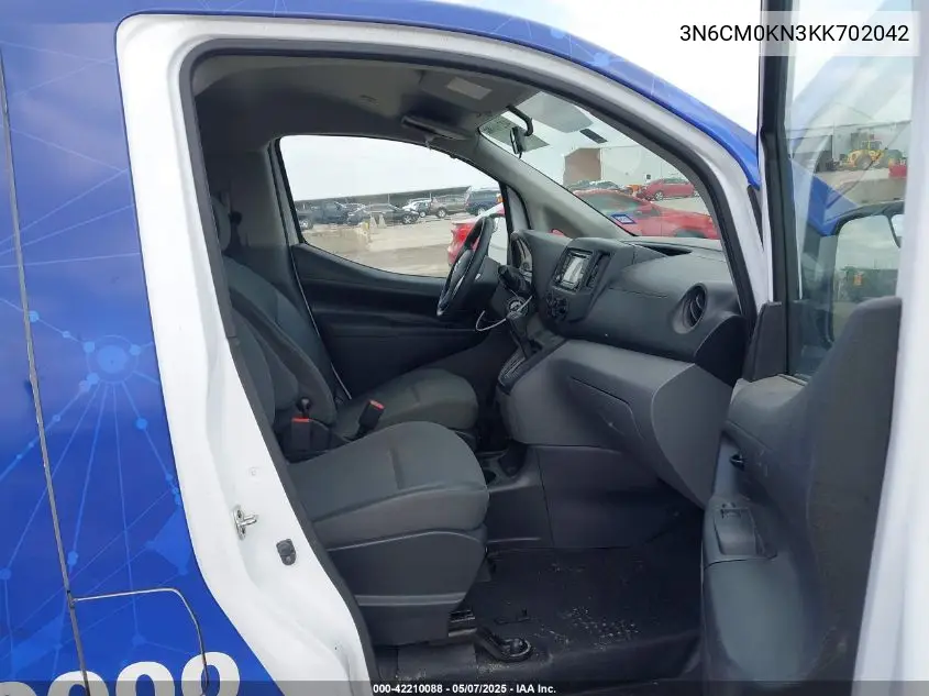 2019 Nissan Nv200 S VIN: 3N6CM0KN3KK702042 Lot: 42210088