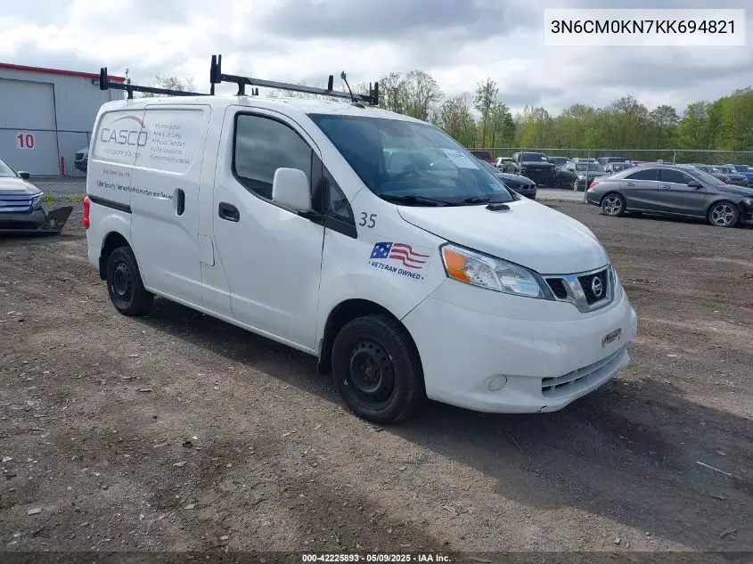 2019 Nissan Nv200 Sv VIN: 3N6CM0KN7KK694821 Lot: 42225893