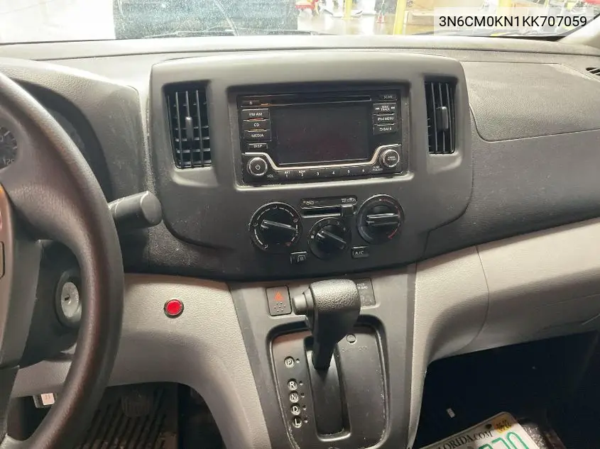 2019 Nissan Nv200 Sv VIN: 3N6CM0KN1KK707059 Lot: 42243285