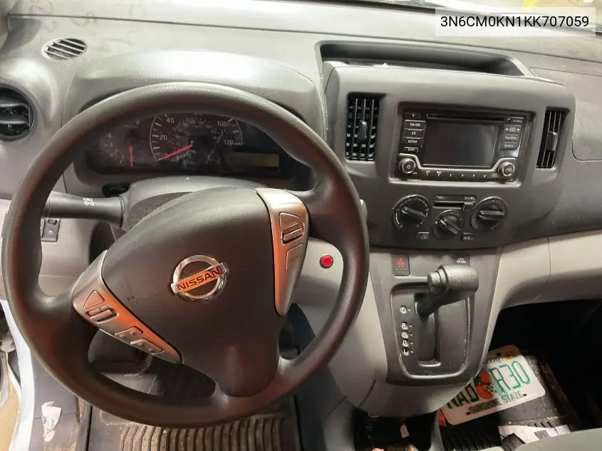 2019 Nissan Nv200 Sv VIN: 3N6CM0KN1KK707059 Lot: 42243285