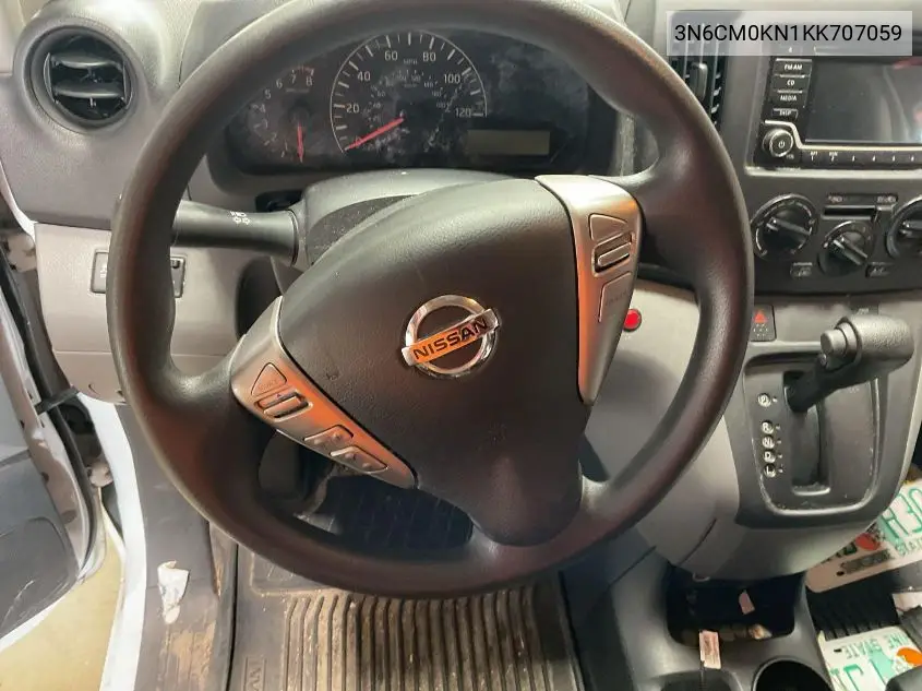 2019 Nissan Nv200 Sv VIN: 3N6CM0KN1KK707059 Lot: 42243285