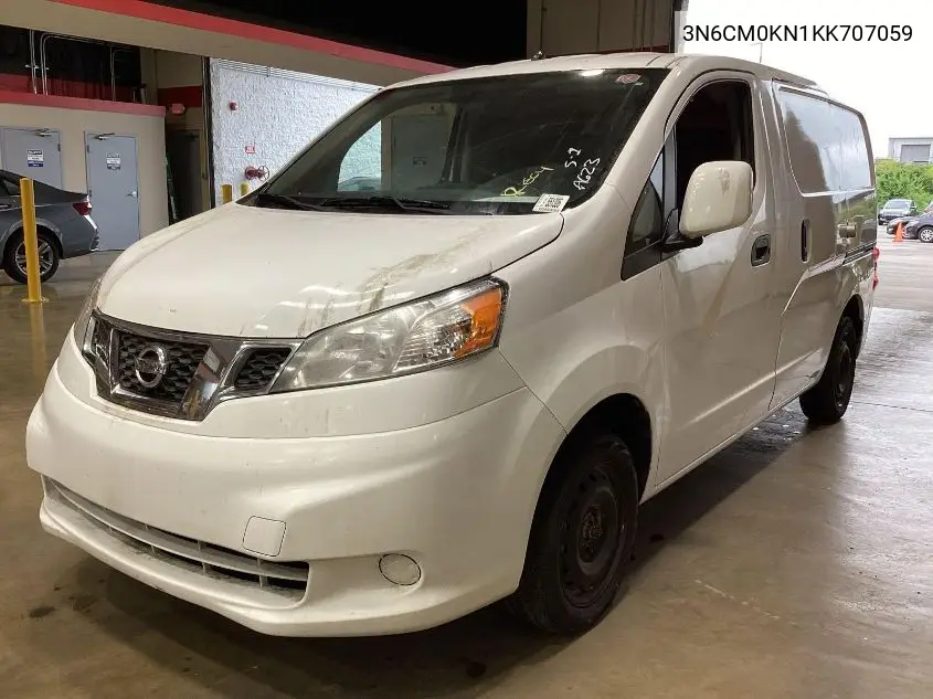 2019 Nissan Nv200 Sv VIN: 3N6CM0KN1KK707059 Lot: 42243285