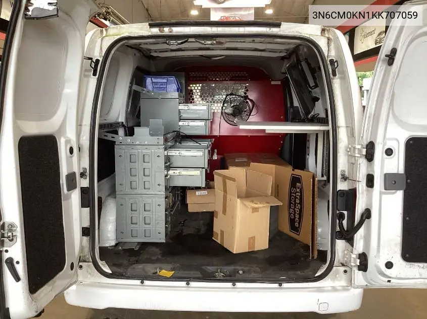 2019 Nissan Nv200 Sv VIN: 3N6CM0KN1KK707059 Lot: 42243285