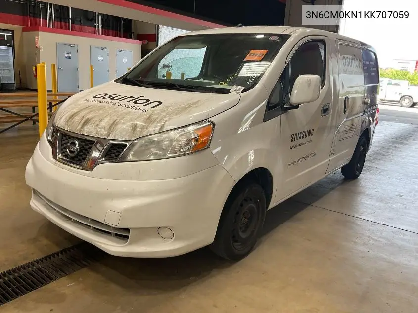 2019 Nissan Nv200 Sv VIN: 3N6CM0KN1KK707059 Lot: 42243285