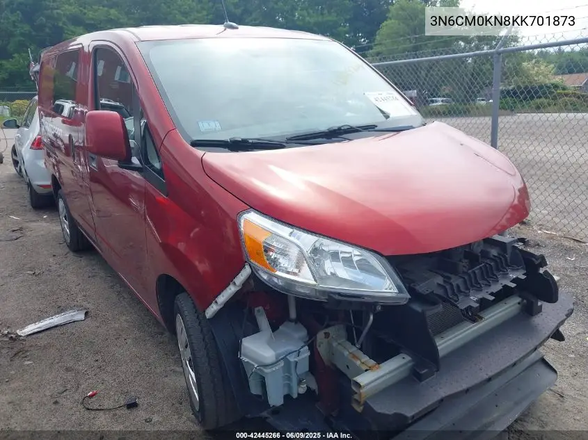 2019 Nissan Nv200 Sv VIN: 3N6CM0KN8KK701873 Lot: 42445266