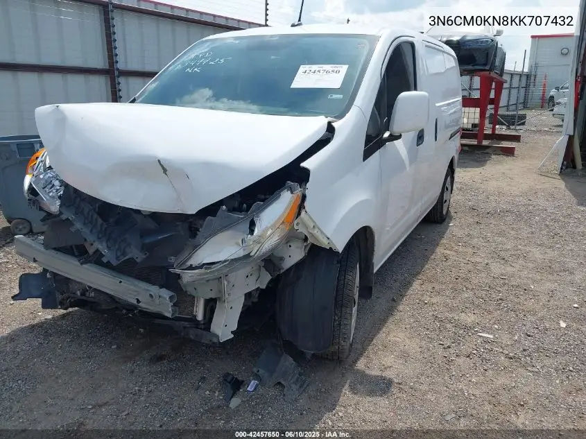 2019 Nissan Nv200 Sv VIN: 3N6CM0KN8KK707432 Lot: 42457650