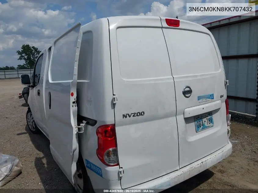 2019 Nissan Nv200 Sv VIN: 3N6CM0KN8KK707432 Lot: 42457650