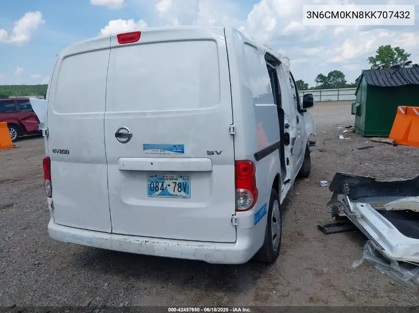 2019 Nissan Nv200 Sv VIN: 3N6CM0KN8KK707432 Lot: 42457650