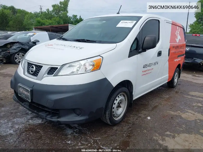 2019 Nissan Nv200 S VIN: 3N6CM0KN6KK690646 Lot: 42482349