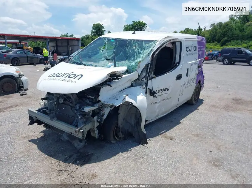 2019 Nissan Nv200 Sv VIN: 3N6CM0KN0KK706971 Lot: 42486256