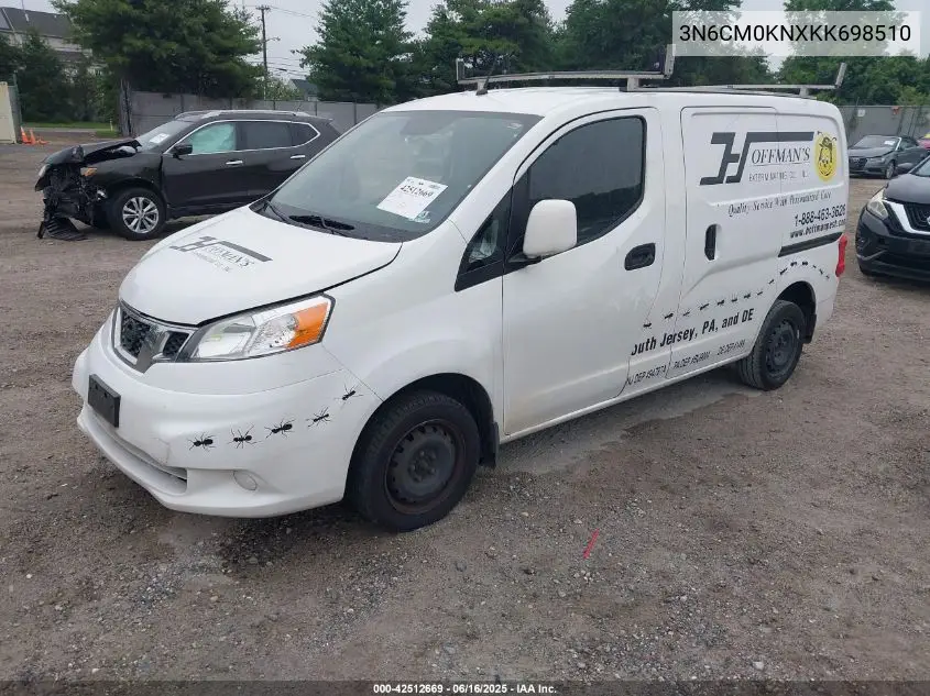 2019 Nissan Nv200 2.5S/2.5Sv VIN: 3N6CM0KNXKK698510 Lot: 42512669