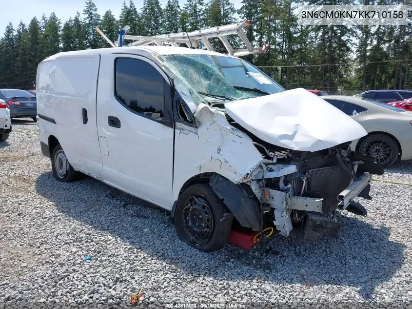 2019 Nissan Nv200 S VIN: 3N6CM0KN7KK710158 Lot: 42517653