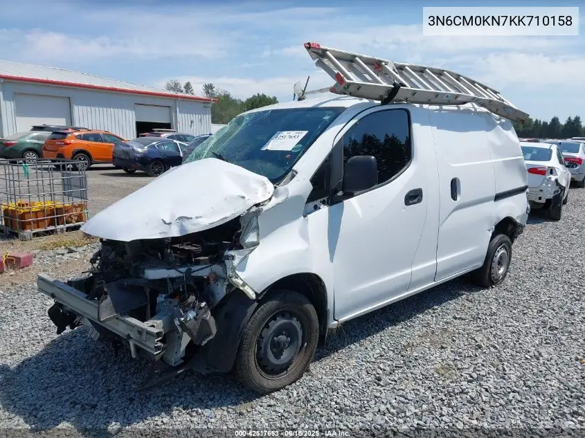 2019 Nissan Nv200 S VIN: 3N6CM0KN7KK710158 Lot: 42517653
