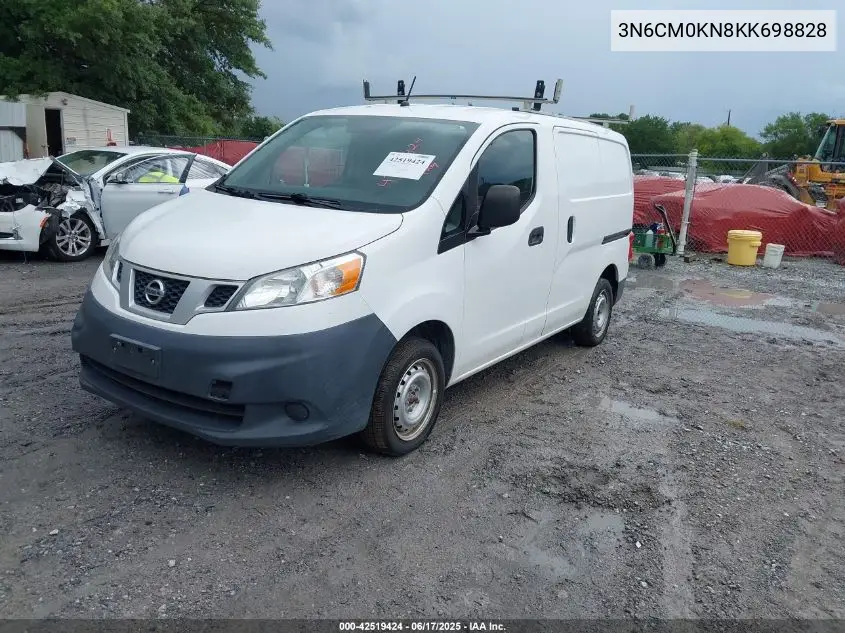 2019 Nissan Nv200 S VIN: 3N6CM0KN8KK698828 Lot: 42519424