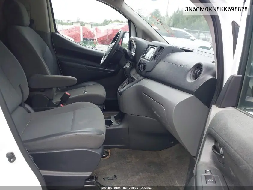 2019 Nissan Nv200 S VIN: 3N6CM0KN8KK698828 Lot: 42519424