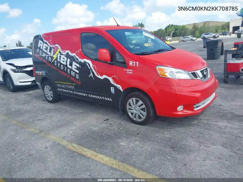 2019 Nissan Nv200 Sv VIN: 3N6CM0KN2KK708785 Lot: 42546062