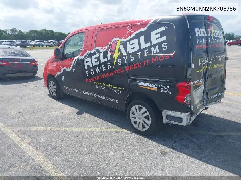 2019 Nissan Nv200 Sv VIN: 3N6CM0KN2KK708785 Lot: 42546062