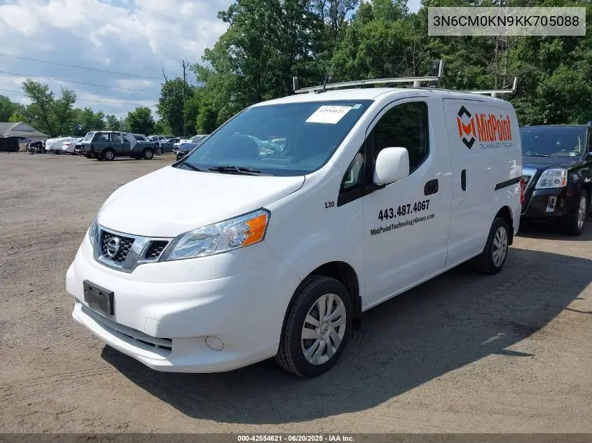 2019 Nissan Nv200 Sv VIN: 3N6CM0KN9KK705088 Lot: 42554621