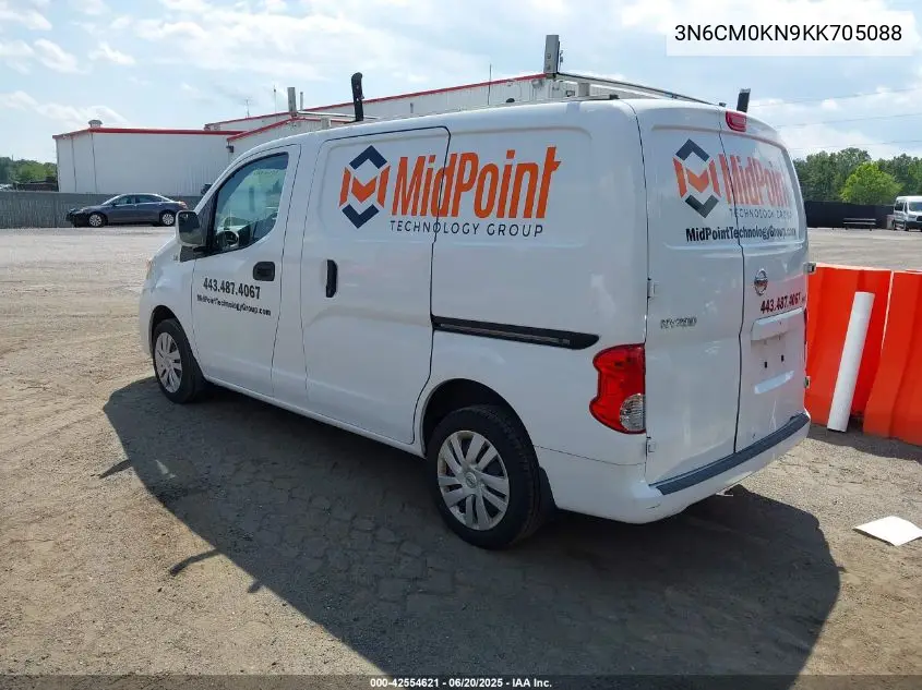 2019 Nissan Nv200 Sv VIN: 3N6CM0KN9KK705088 Lot: 42554621