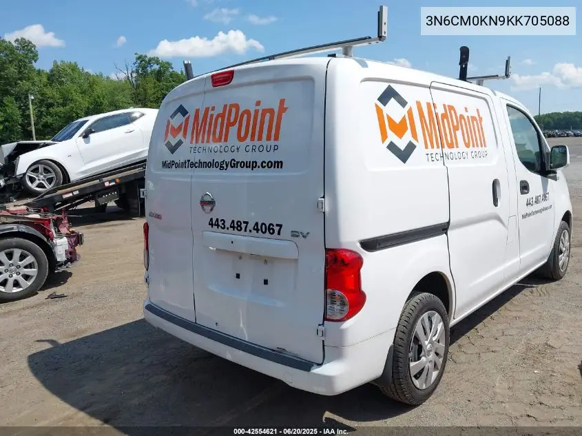 2019 Nissan Nv200 Sv VIN: 3N6CM0KN9KK705088 Lot: 42554621