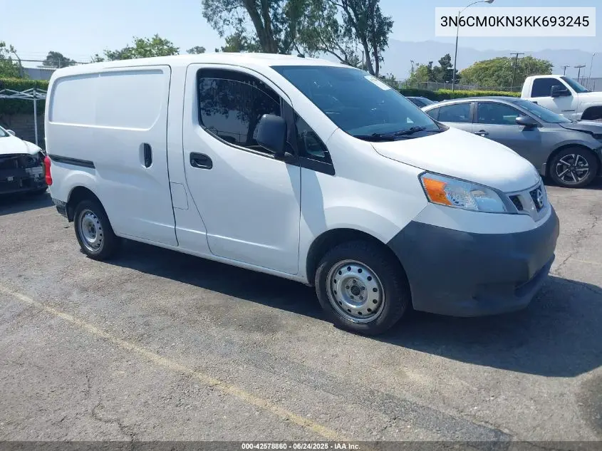 2019 Nissan Nv200 S VIN: 3N6CM0KN3KK693245 Lot: 42578860