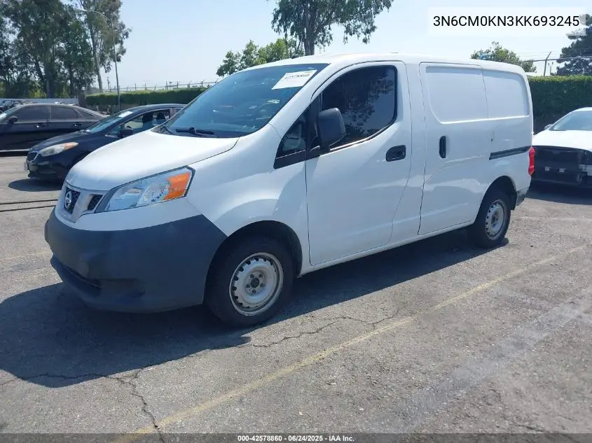 2019 Nissan Nv200 S VIN: 3N6CM0KN3KK693245 Lot: 42578860