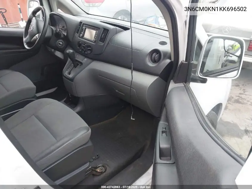 2019 Nissan Nv200 Sv VIN: 3N6CM0KN1KK696502 Lot: 42742863