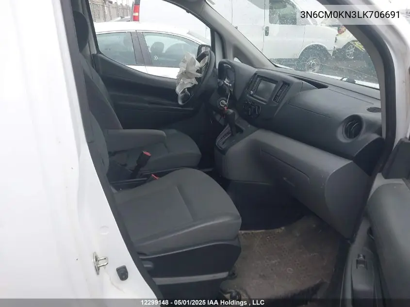 2020 Nissan Nv200 2.5S/2.5Sv VIN: 3N6CM0KN3LK706691 Lot: 12299148
