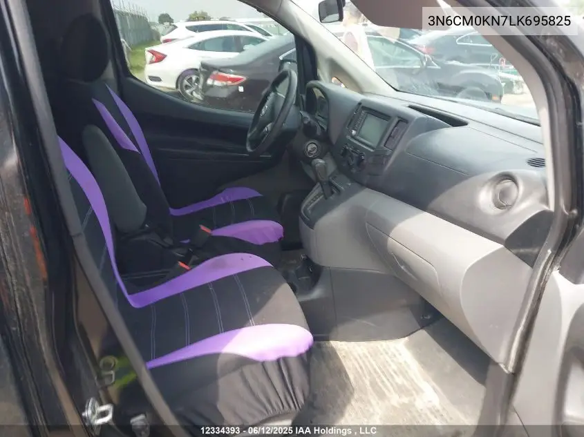 2020 Nissan Nv200 S/Sv VIN: 3N6CM0KN7LK695825 Lot: 12334393