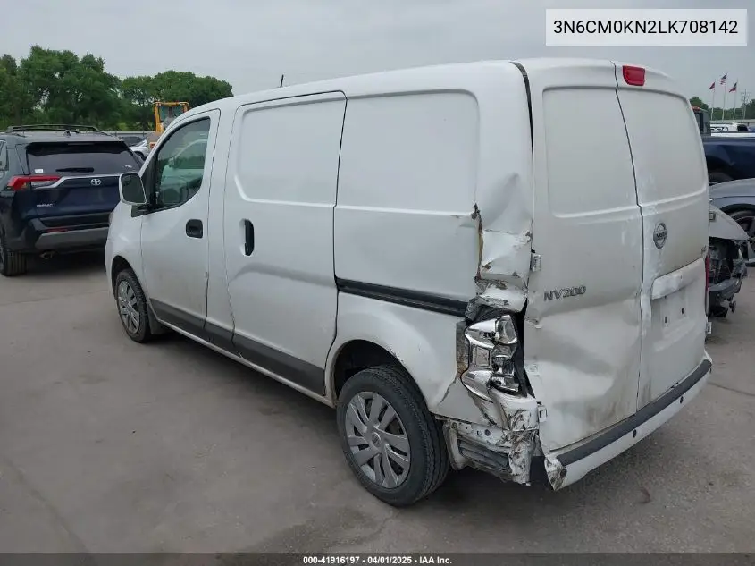 2020 Nissan Nv200 Cargo Sv Xtronic Cvt VIN: 3N6CM0KN2LK708142 Lot: 41916197