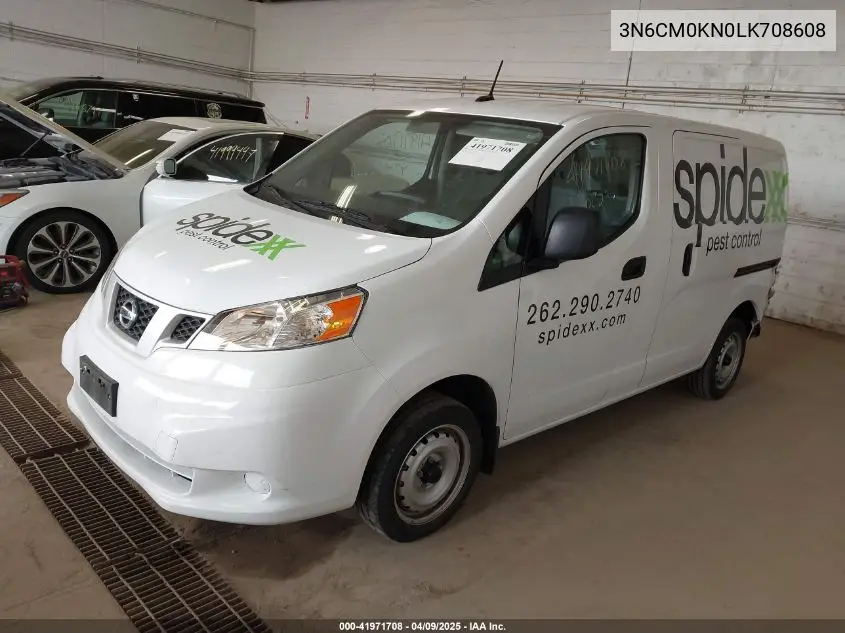 2020 Nissan Nv200 Cargo S Xtronic Cvt VIN: 3N6CM0KN0LK708608 Lot: 41971708