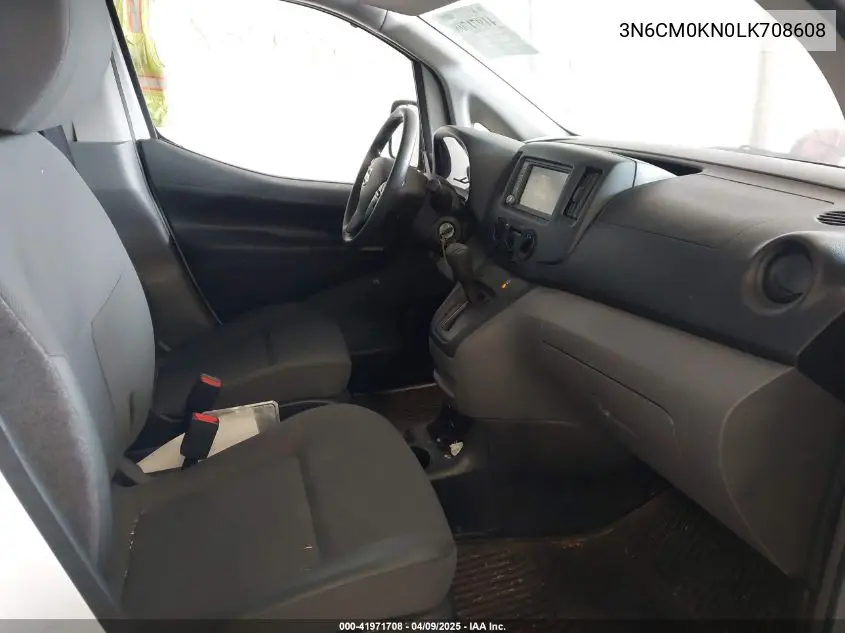2020 Nissan Nv200 Cargo S Xtronic Cvt VIN: 3N6CM0KN0LK708608 Lot: 41971708