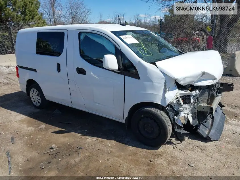 2020 Nissan Nv200 Cargo Sv Xtronic Cvt VIN: 3N6CM0KN5LK698724 Lot: 41976601