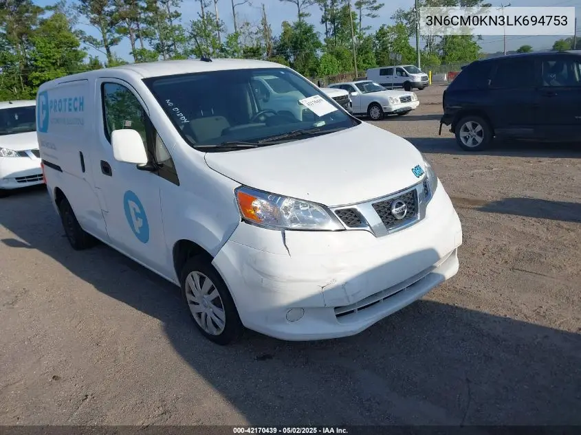 2020 Nissan Nv200 Cargo Sv Xtronic Cvt VIN: 3N6CM0KN3LK694753 Lot: 42170439