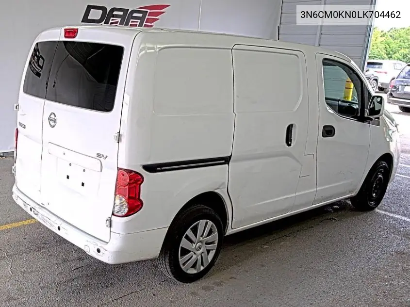 2020 Nissan Nv200 Cargo Sv Xtronic Cvt VIN: 3N6CM0KN0LK704462 Lot: 42250104