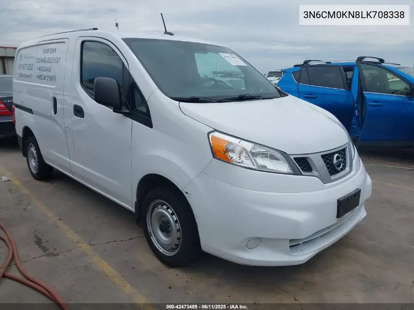2020 Nissan Nv200 Cargo S Xtronic Cvt VIN: 3N6CM0KN8LK708338 Lot: 42473489