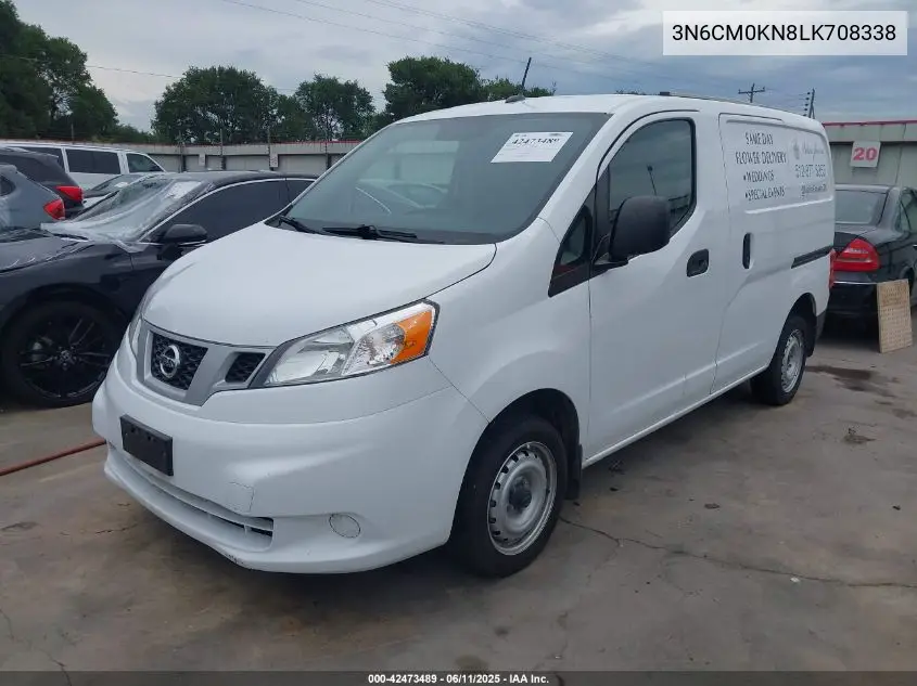2020 Nissan Nv200 Cargo S Xtronic Cvt VIN: 3N6CM0KN8LK708338 Lot: 42473489