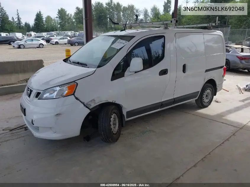 2020 Nissan Nv200 Cargo S Xtronic Cvt VIN: 3N6CM0KN5LK692048 Lot: 42508954