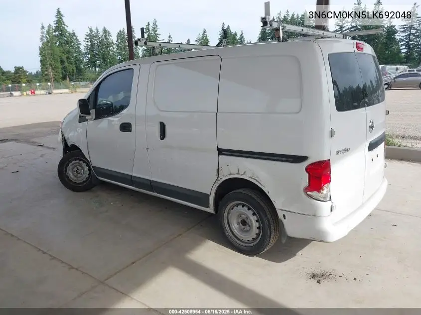 2020 Nissan Nv200 Cargo S Xtronic Cvt VIN: 3N6CM0KN5LK692048 Lot: 42508954
