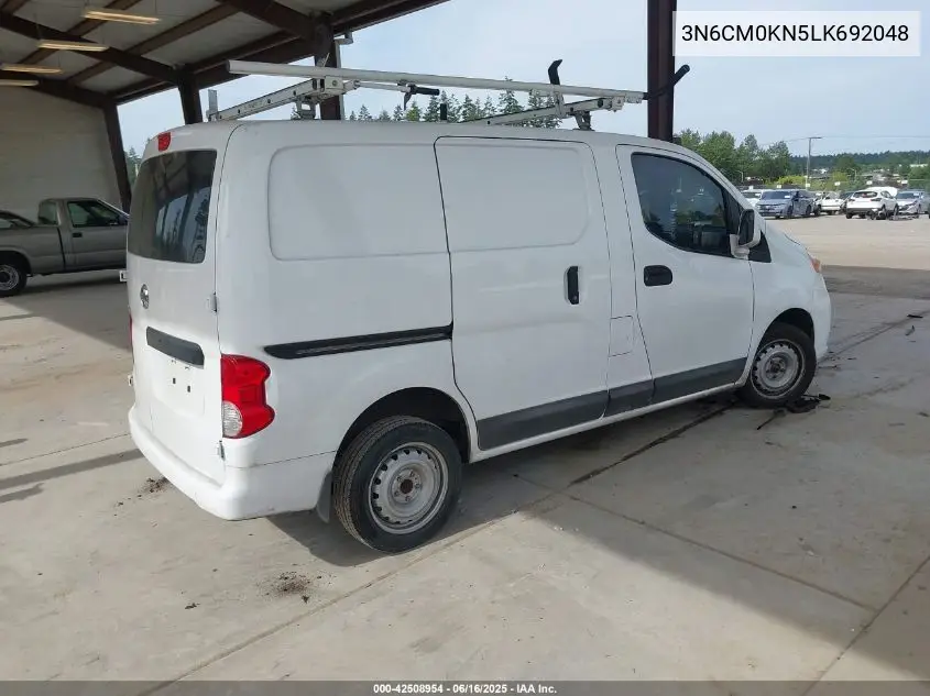 2020 Nissan Nv200 Cargo S Xtronic Cvt VIN: 3N6CM0KN5LK692048 Lot: 42508954