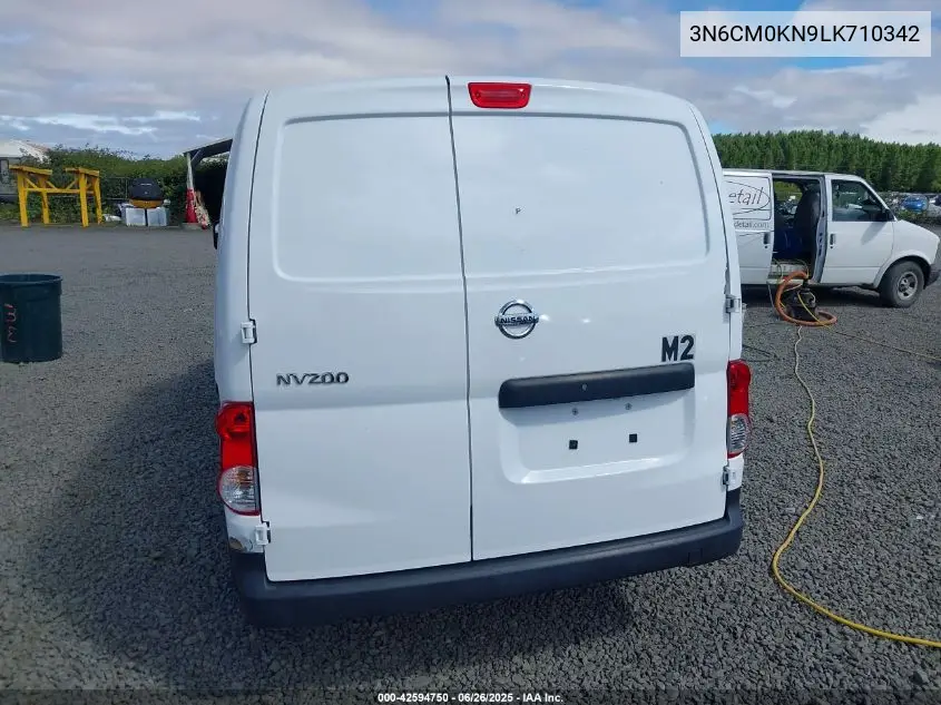 2020 Nissan Nv200 Cargo S Xtronic Cvt VIN: 3N6CM0KN9LK710342 Lot: 42594750