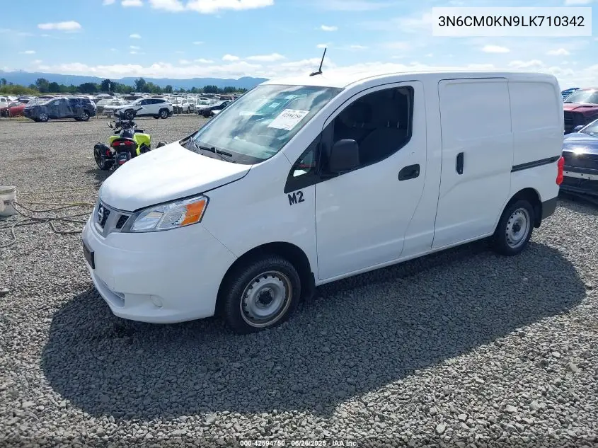 2020 Nissan Nv200 Cargo S Xtronic Cvt VIN: 3N6CM0KN9LK710342 Lot: 42594750
