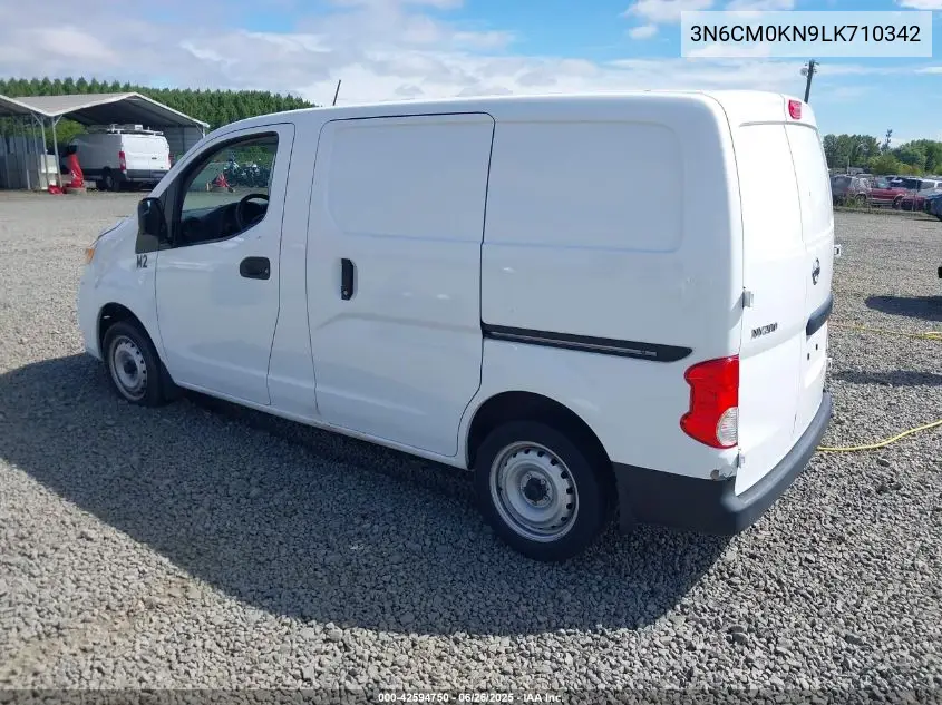 2020 Nissan Nv200 Cargo S Xtronic Cvt VIN: 3N6CM0KN9LK710342 Lot: 42594750