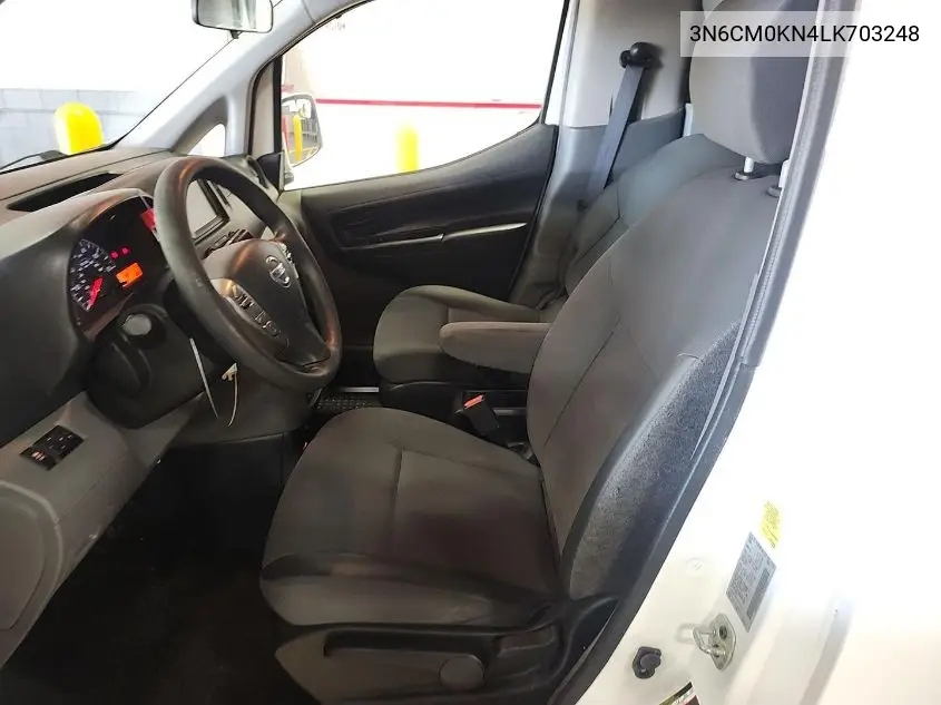 2020 Nissan Nv200 2.5S/2.5Sv VIN: 3N6CM0KN4LK703248 Lot: 42613120