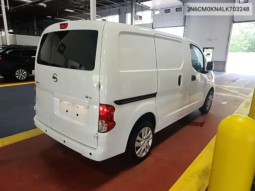 2020 Nissan Nv200 2.5S/2.5Sv VIN: 3N6CM0KN4LK703248 Lot: 42613120