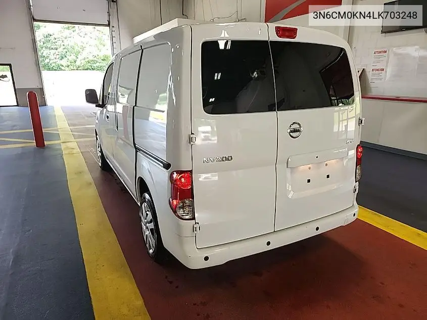 2020 Nissan Nv200 2.5S/2.5Sv VIN: 3N6CM0KN4LK703248 Lot: 42613120